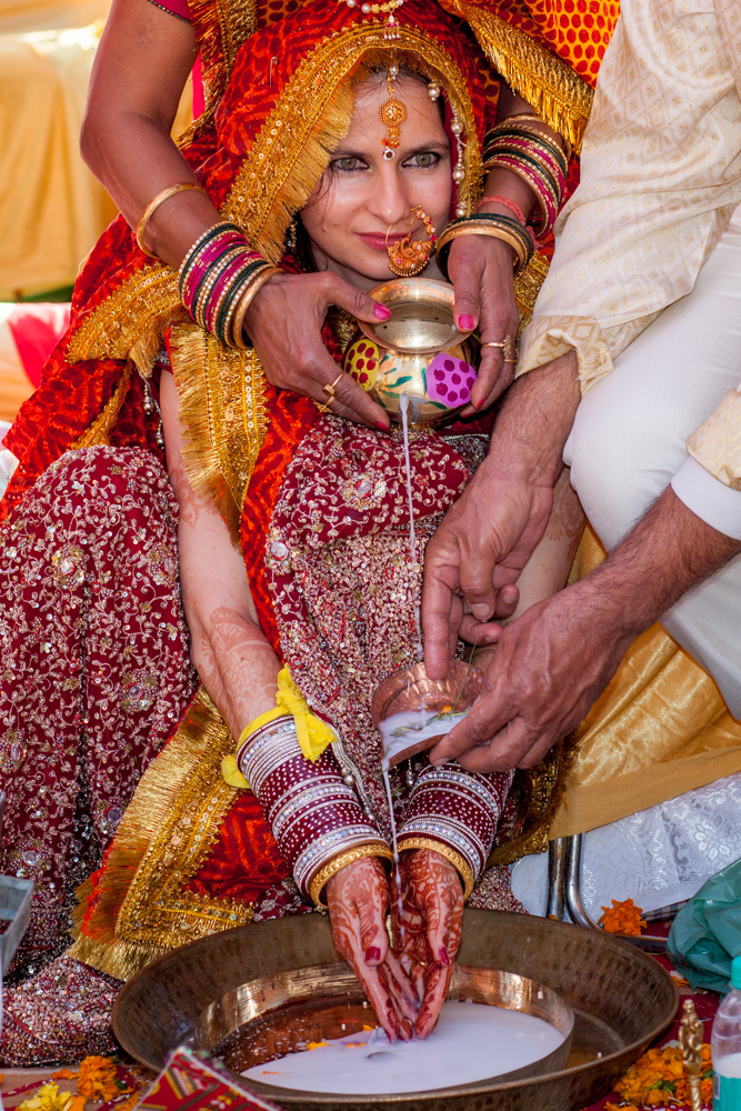 Braut Indien Nasenring Sari Hochzeit wedding photographer Fotograf Frankfurt