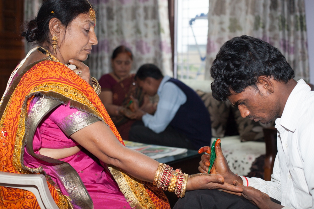 Ritual of Henna, Mehndi, Mehndi-Ritual, Henna-Abend, Henna-Bemalung, Wedding India, Indien Reisefotografie Travel, indische Hochzeit, Zeremonie