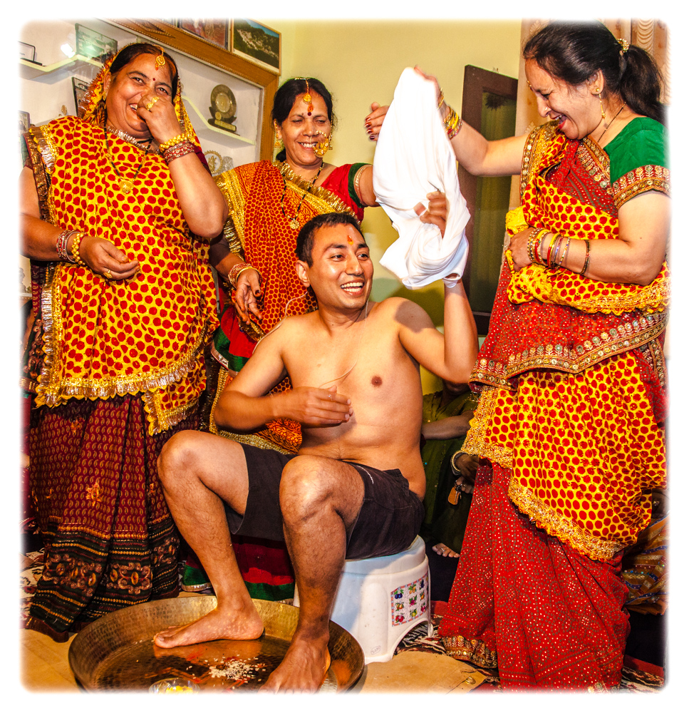 Indien Hochzeit Turmeric Ceremony