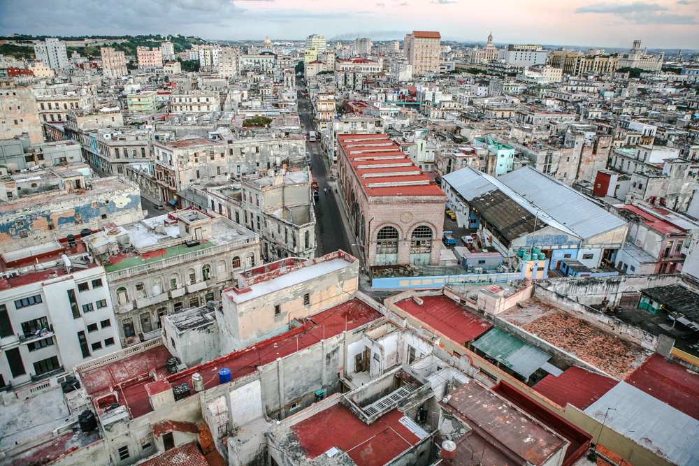 Kuba Havanna Habana Fotograf von oben