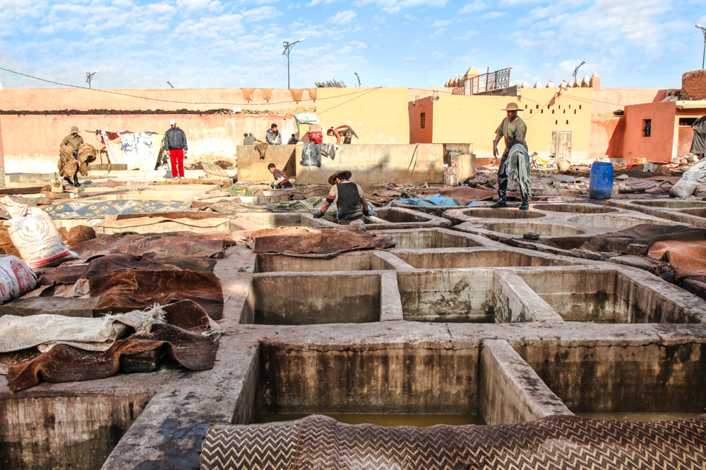 Marokko, Marrakesch Marrakech Gerbermarkt Fotograf photographer Frankfurt