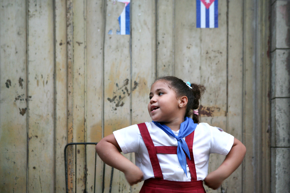 Kuba Havanna Habana Fotograf Pionier Schulkinder Schule-3