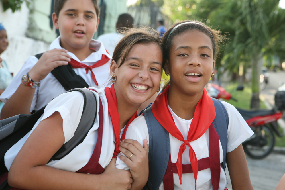 Kuba Havanna Habana Fotograf Pionier Schulkinder Schule-5