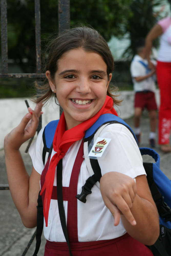 Kuba Havanna Habana Fotograf Pionier Schulkinder Schule-7