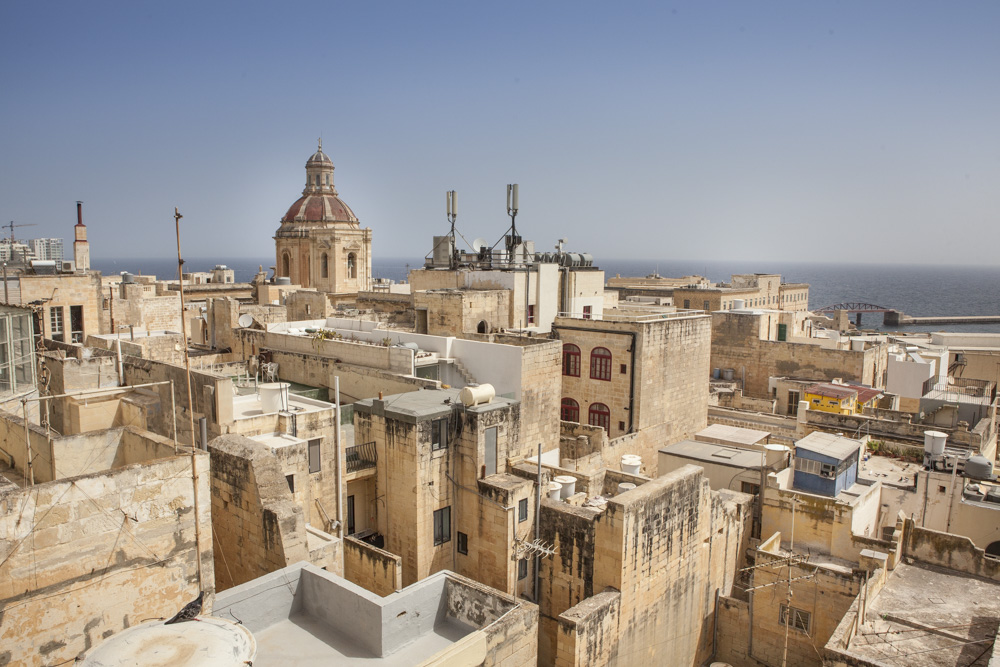 Malta Valletta Fotograf Reise Dach Vogelperspektive-4