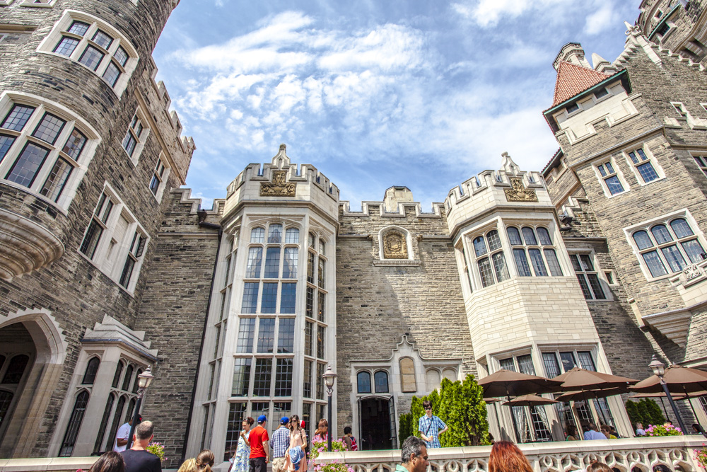 Kanada Toronto Canada Fotograf Casa Loma Sir Henry Pellatt Sehenswürdigkeit Sightseeing Toronto Pass Schloss Stadtschloss