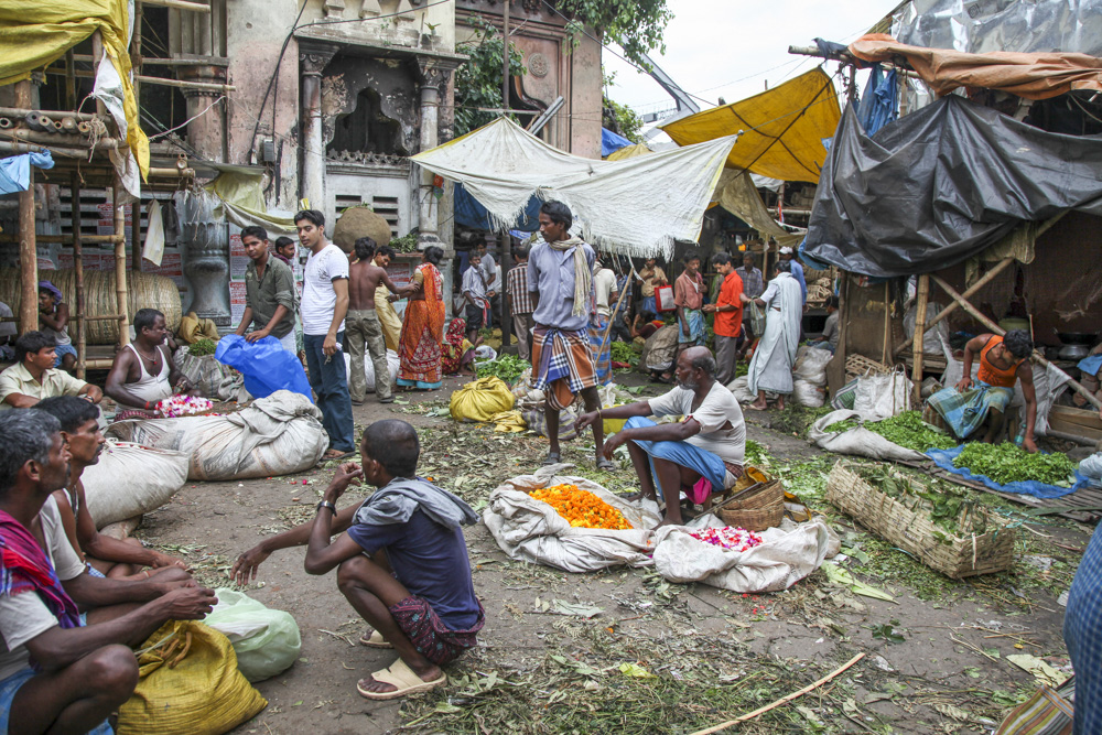 blumenmarkt howrah kalkutta kolkata