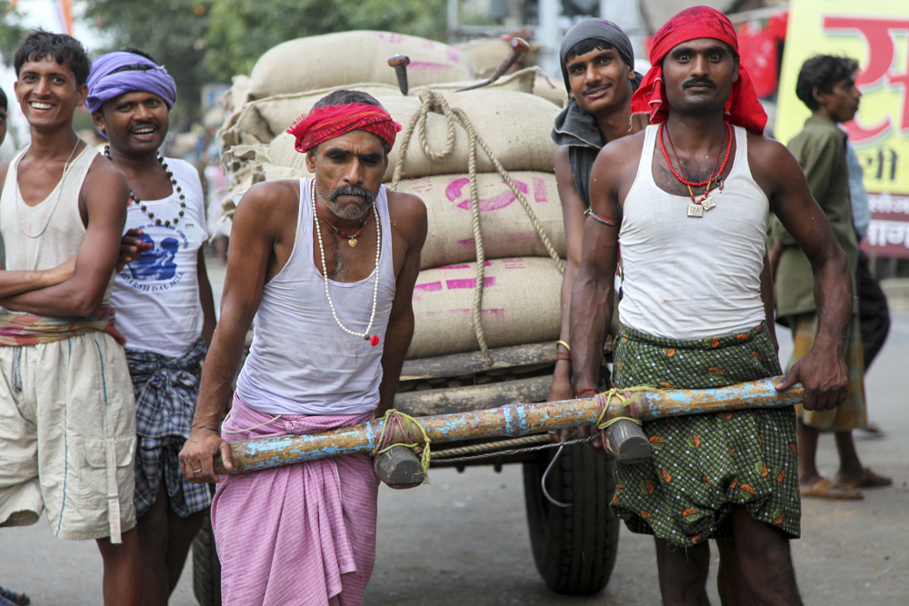 indien arbeiter kalkutta kolkata