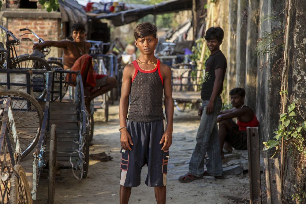 jugendlicher kalkutta indien kolkata