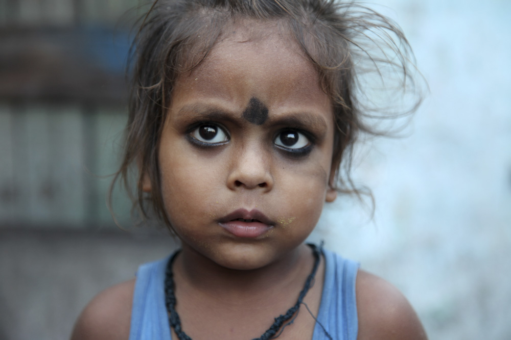 kind heiliger indien kalkutta kolkata