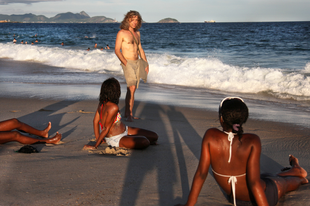 brasilien, Copacabana, Rio de Janeiro, Meer, Strand, Brazil, Fotograf, Barefoot, Barfuß, Barfußlaufen, Wellen