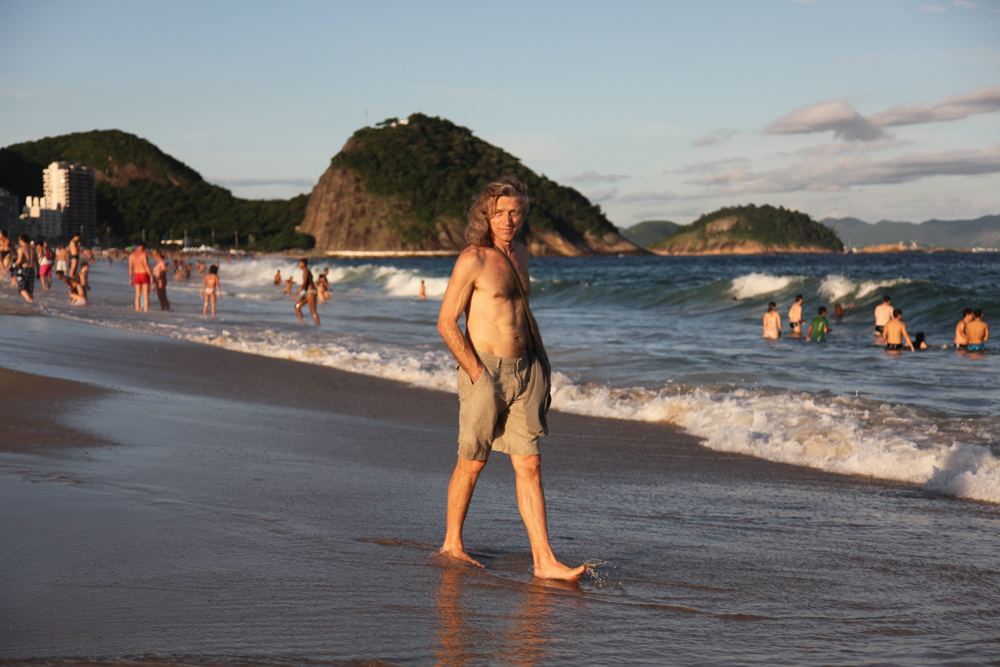 brasilien, Copacabana, Rio de Janeiro, Meer, Strand, Brazil, Fotograf, Barefoot, Barfuß, Barfußlaufen, Wellen
